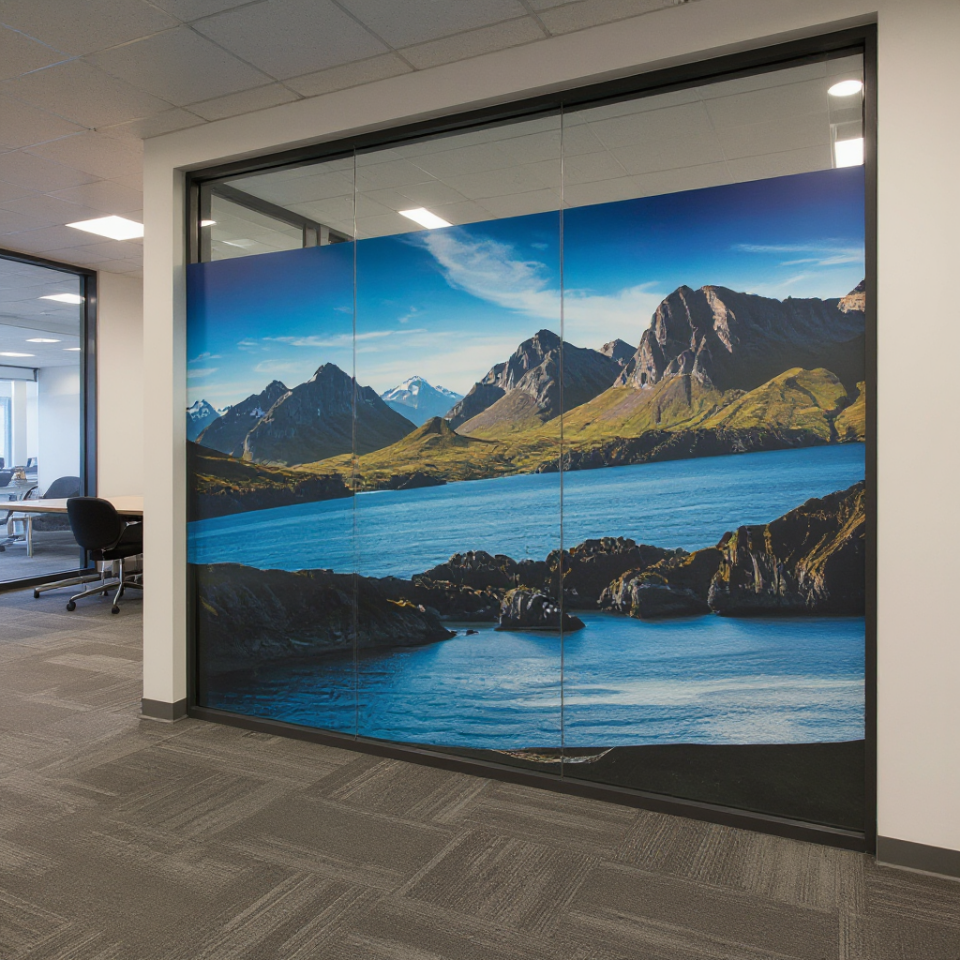 Mat Arkası Beyaz Folyo Baskı Frimpeks