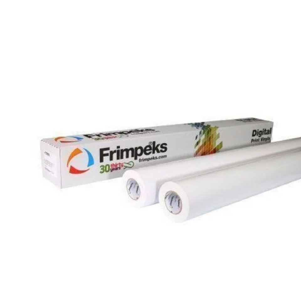 Mat Arkası Beyaz Folyo Baskı Frimpeks