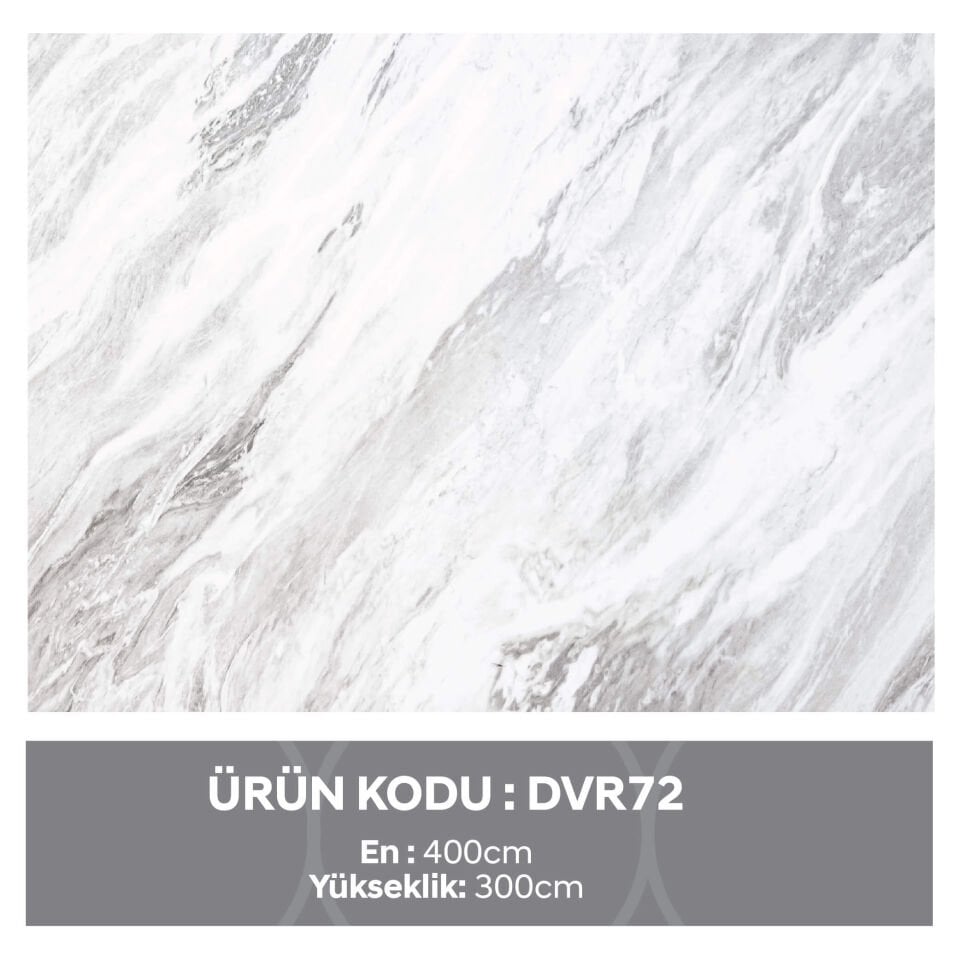 Beyaz Mermer Desen Duvar Kağıdı