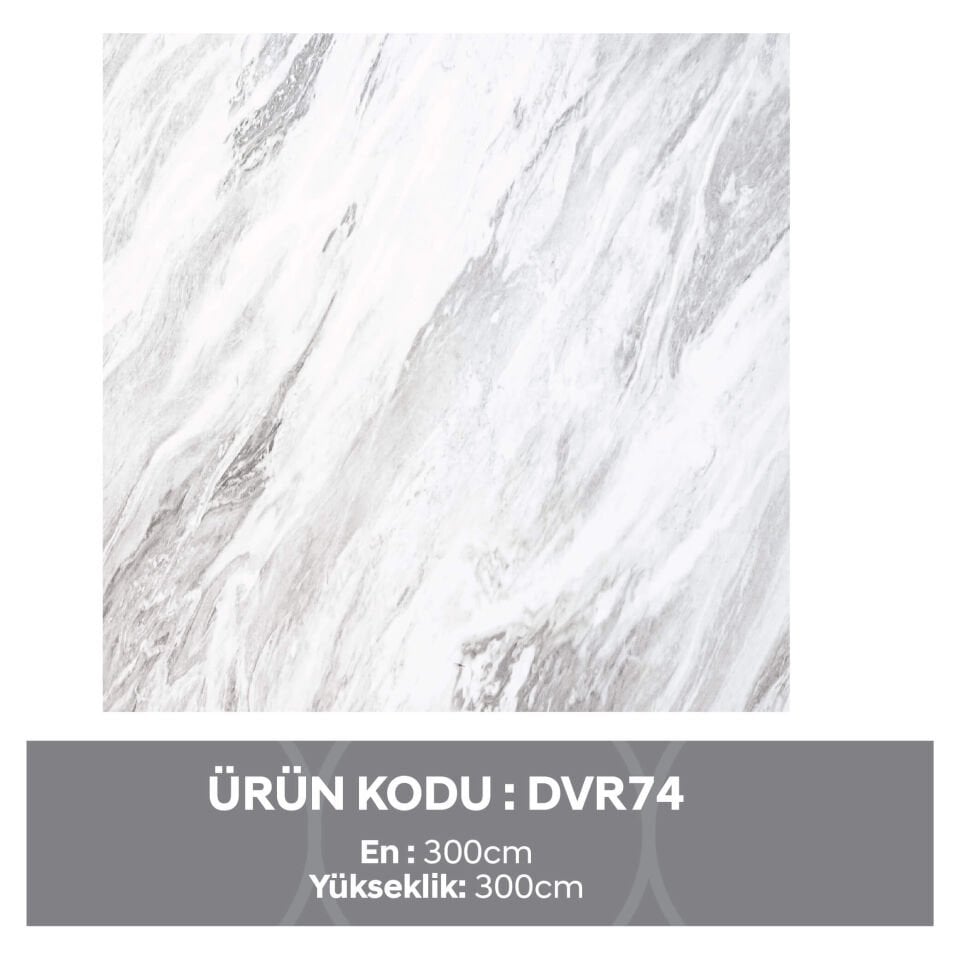 Beyaz Mermer Desen Duvar Kağıdı