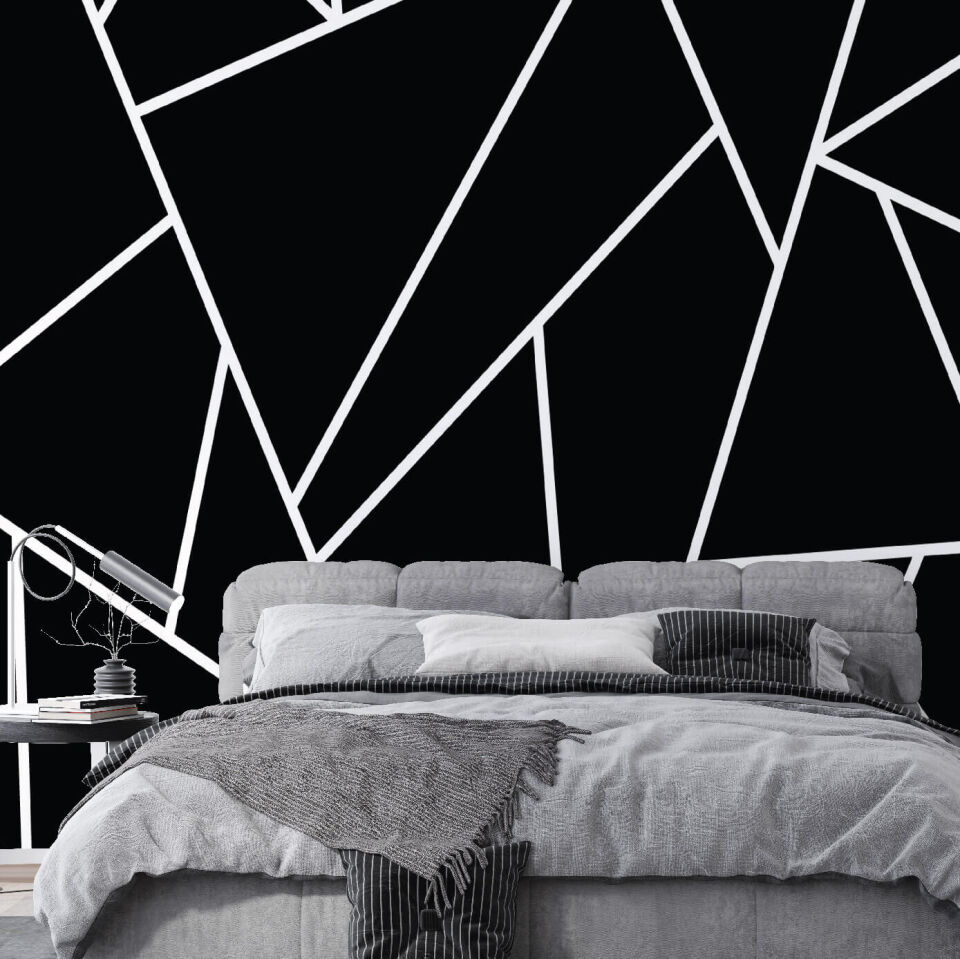 Geometrik Desen Duvar Kağıdı