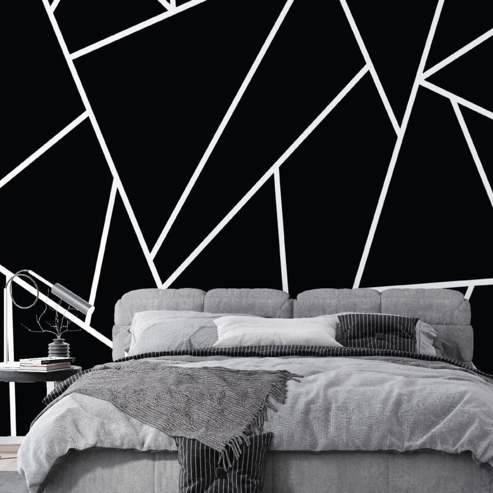 Geometrik Desen Duvar Kağıdı