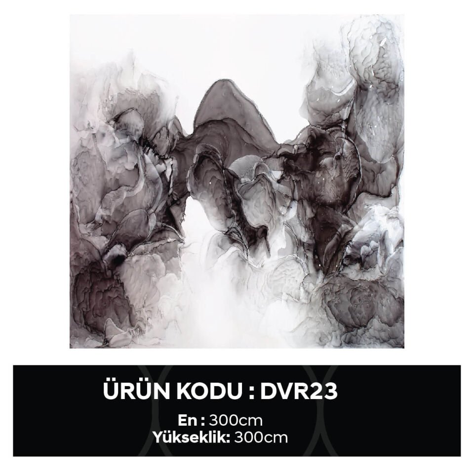 Siyah Mürekkep Duvar Kağıdı