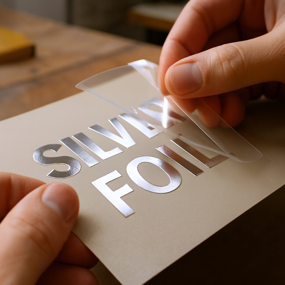 Gümüş Varak Folyo Kesim Viva