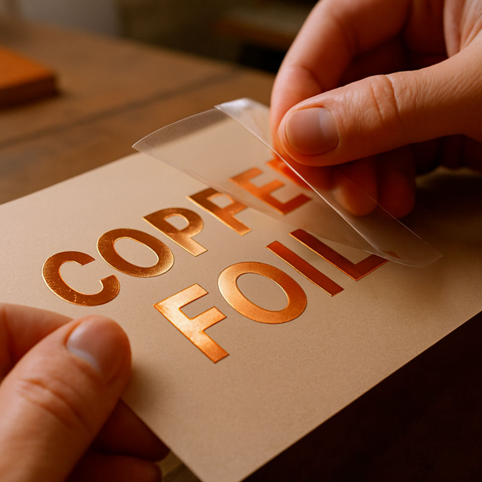 Parlak Bakır Yaldız Folyo Oracal