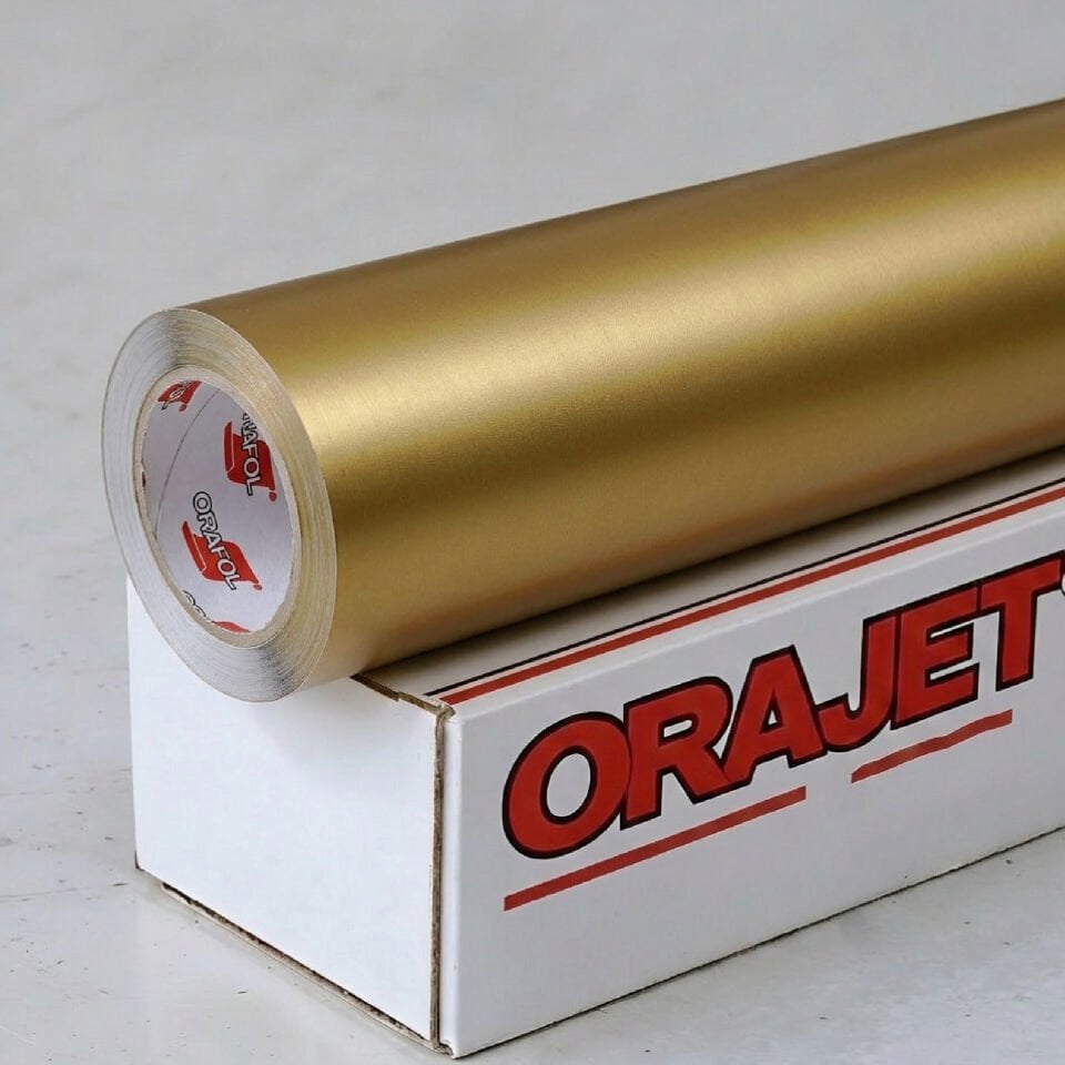 Mat Altın Yaldız Folyo Oracal