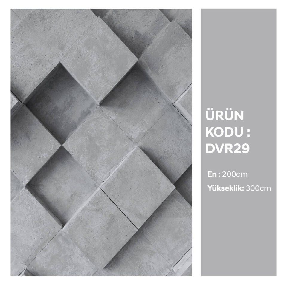 3D Taş Duvar Kağıdı