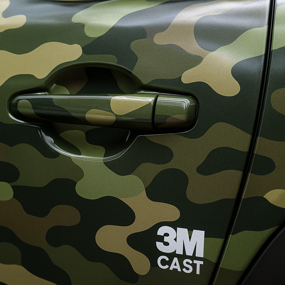 Tam Cast Folyo Baskı Hava Kanallı 3M