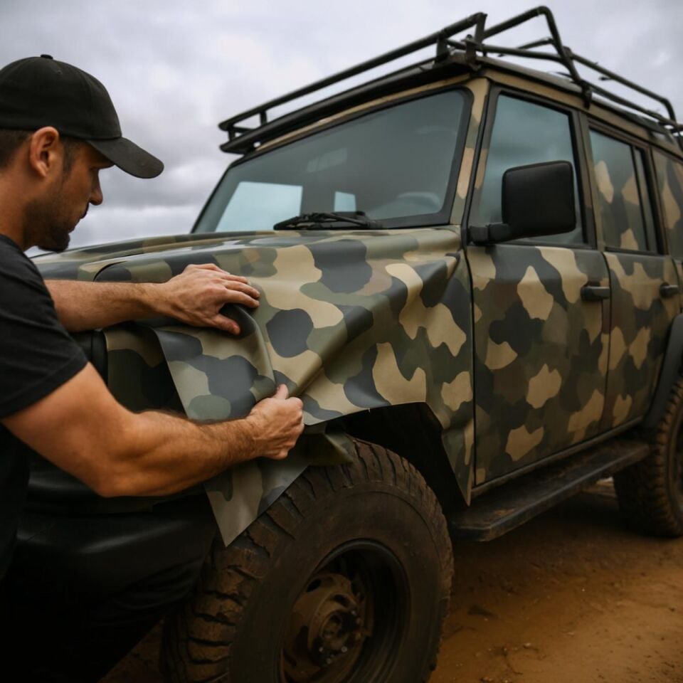 Tam Cast Folyo Baskı Hava Kanallı 3M