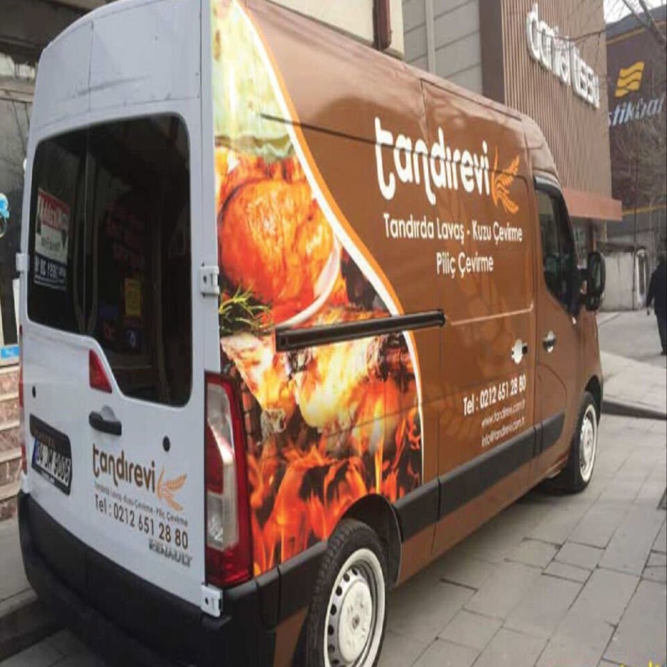 Tam Cast Folyo Baskı Hava Kanallı Oracal