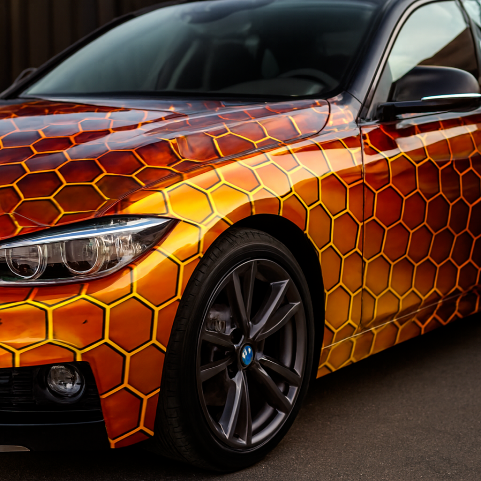 Tam Cast Folyo Baskı Hava Kanallı Oracal