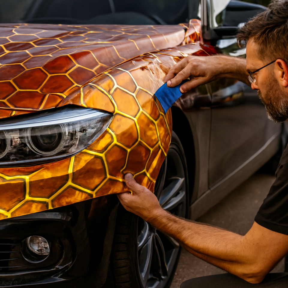 Tam Cast Folyo Baskı Hava Kanallı Oracal