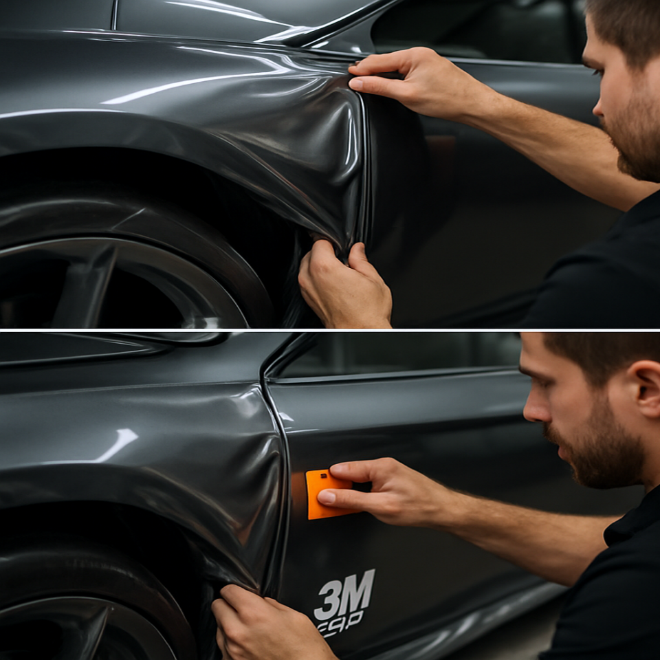 Yarı Cast Folyo Baskı Hava Kanallı 3M