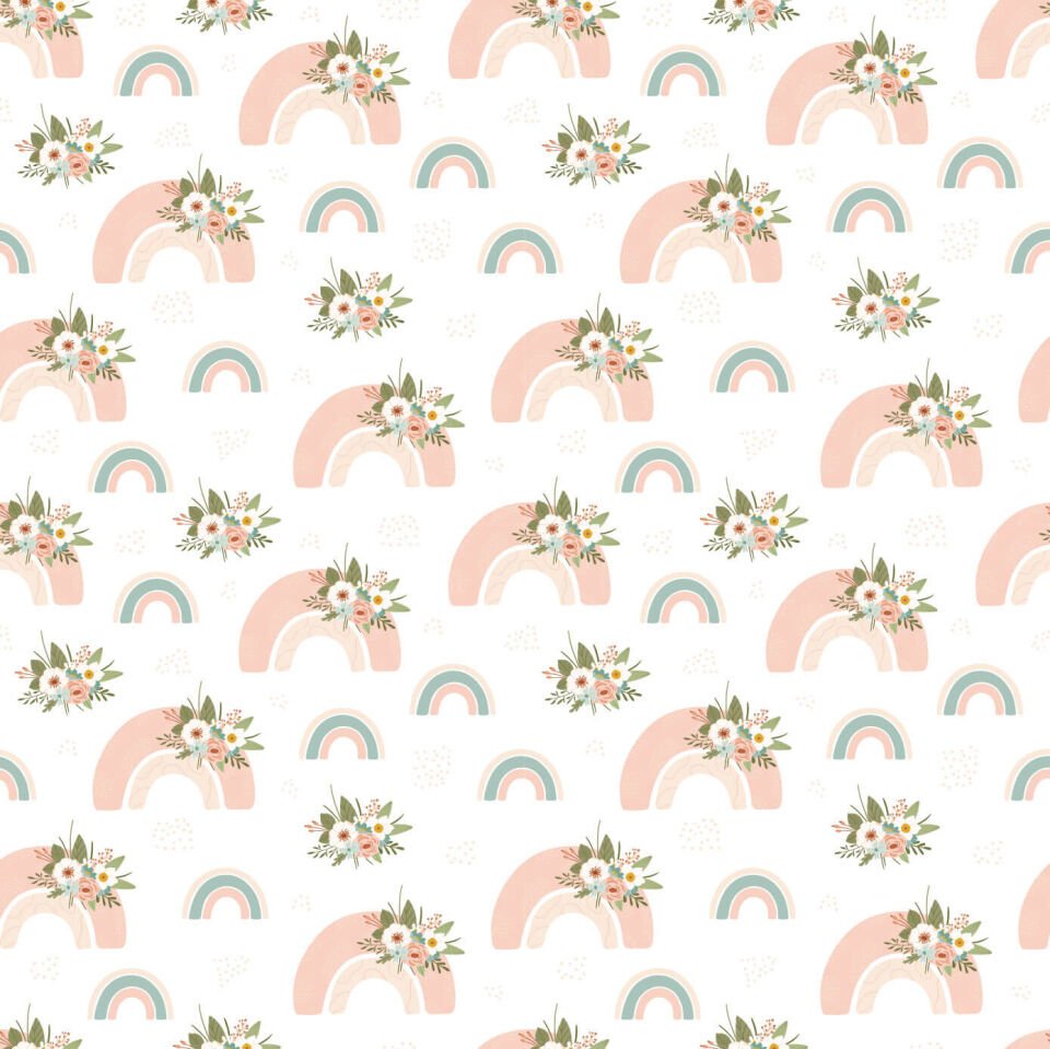 Soft Gökkuşağı Duvar Kağıdı