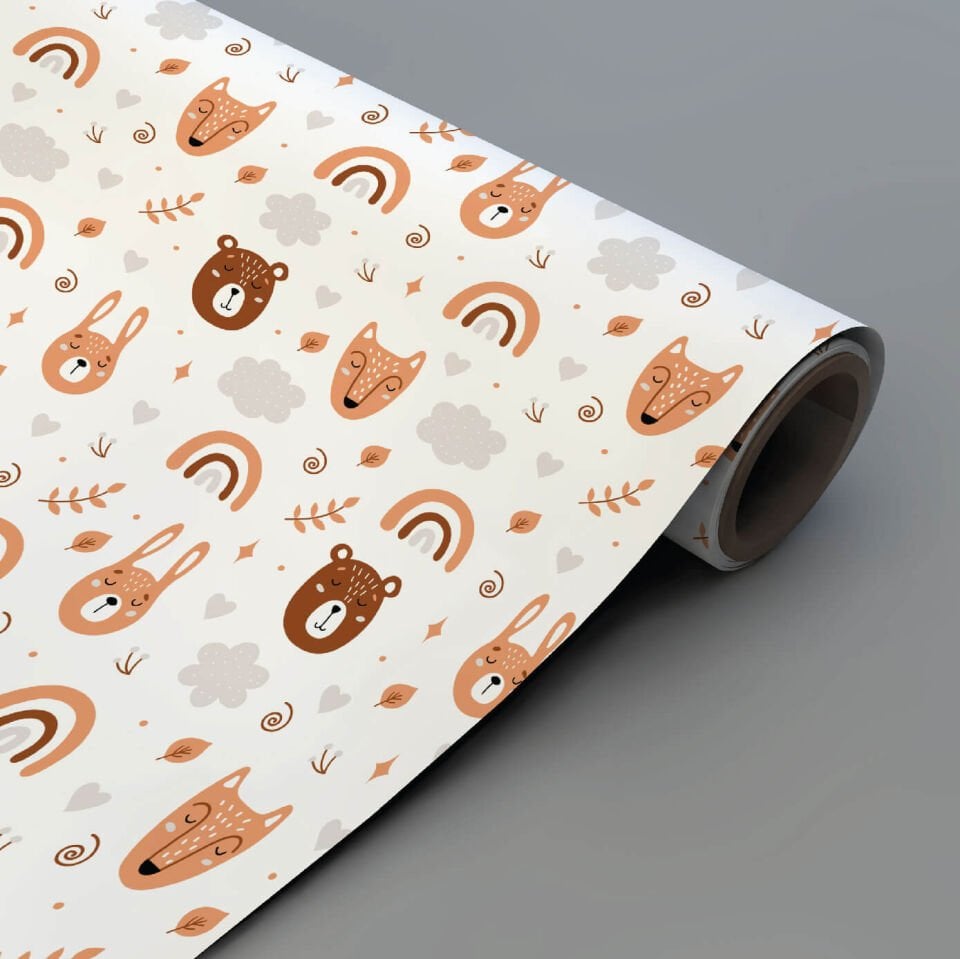 Gökkuşağı ve Hayvanlar Duvar Kağıdı