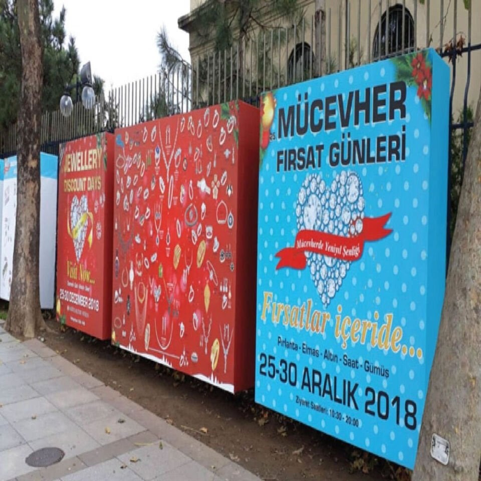 Işıksız Lamine Vinil Baskı 400gr