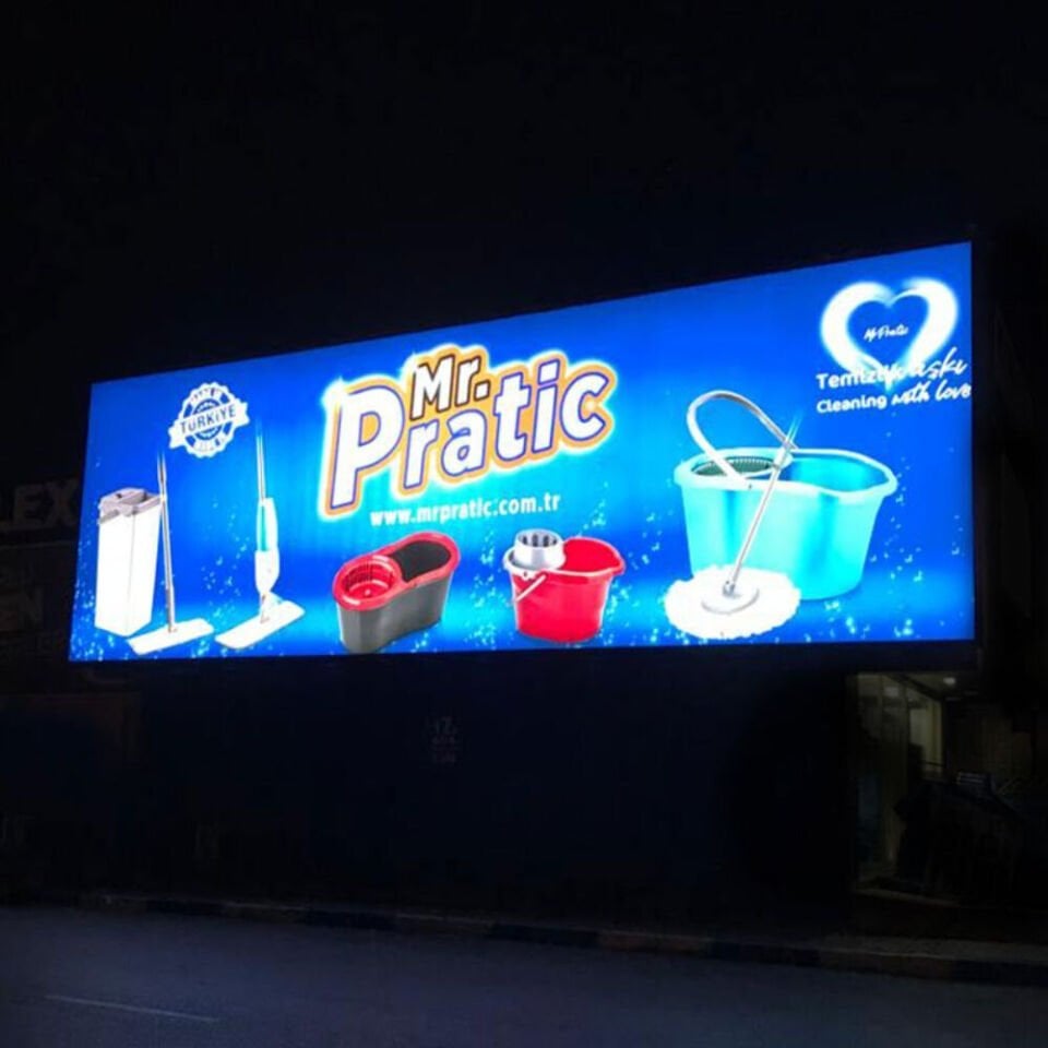 Işıklı Dökme Vinil Baskı 400gr