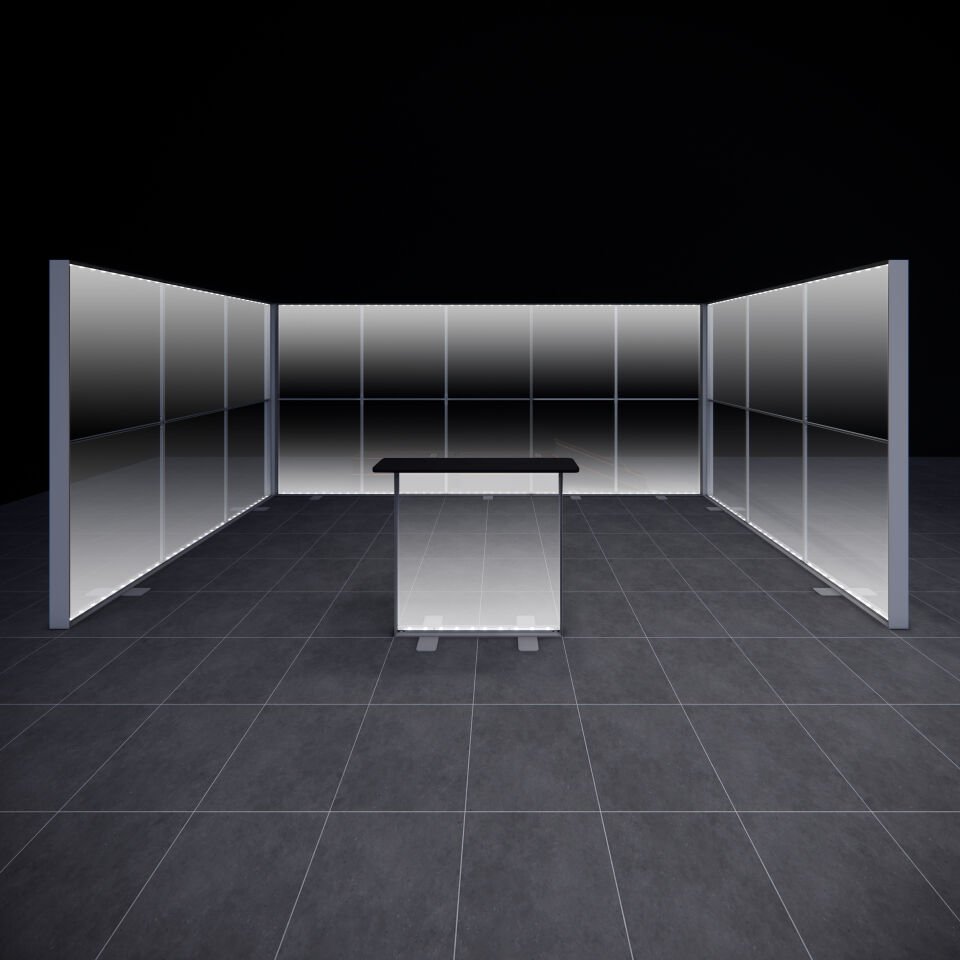 3x5m h225cm Lightbox U Stand