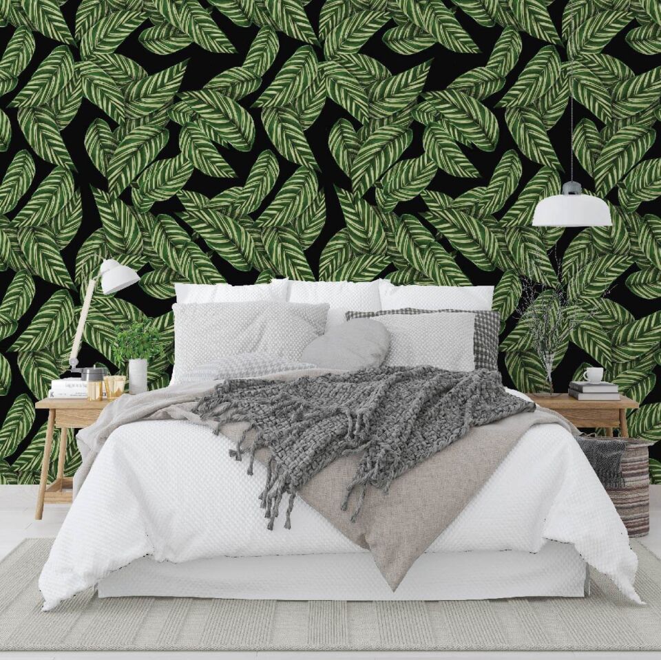 Yeşil Yapraklar Duvar Kağıdı