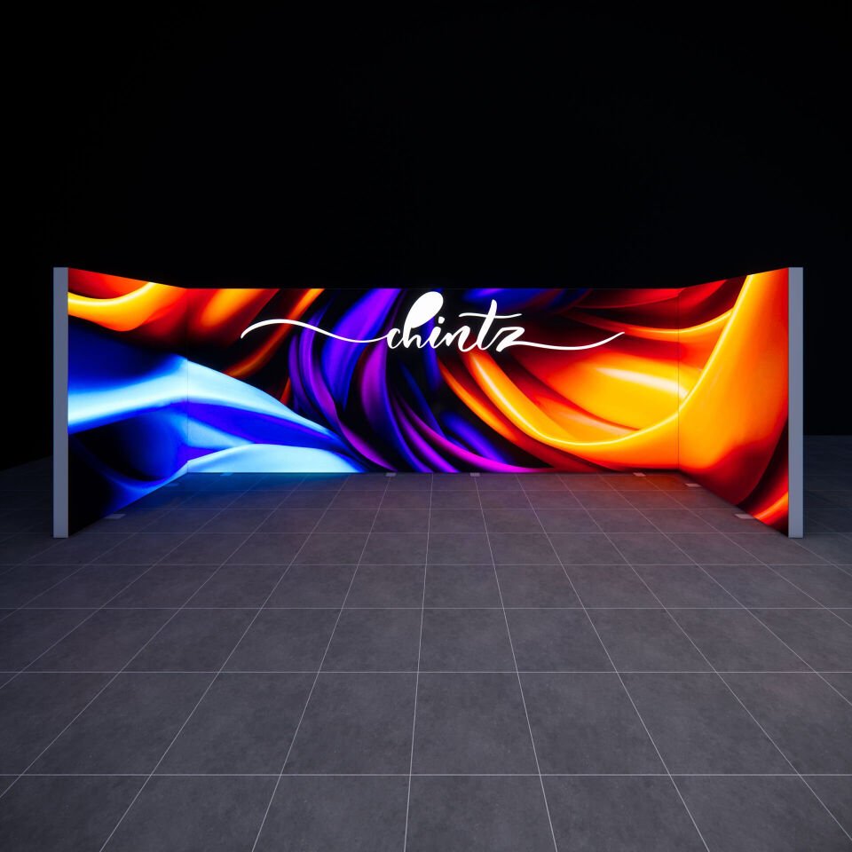 2x6m h225cm Lightbox U Stand