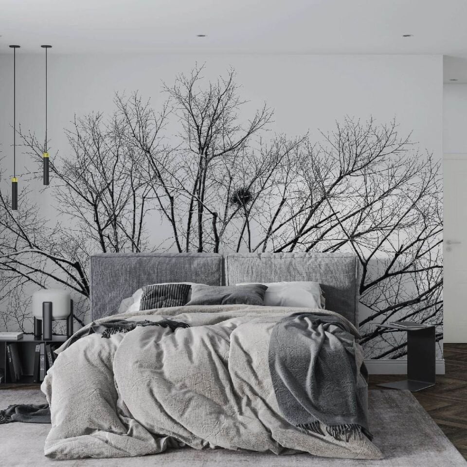 Ağaç Deseni Duvar Kağıdı