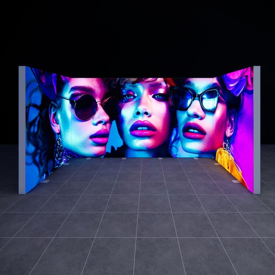 2x4m h225cm Lightbox U Stand