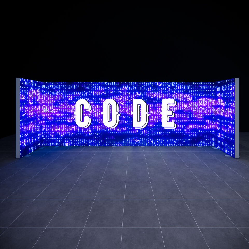 1x6m h225cm Lightbox U Stand