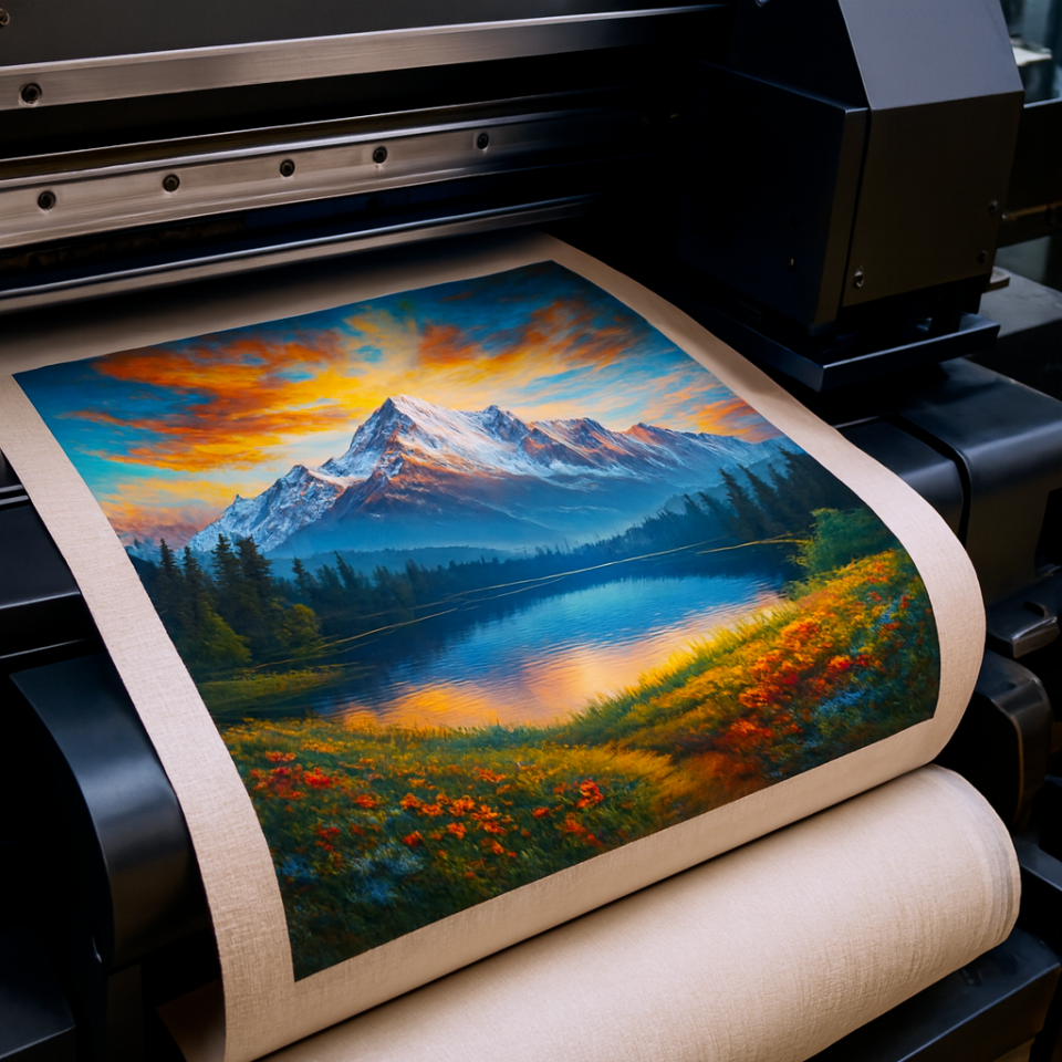 Koton Kanvas Baskı Mat 285gr