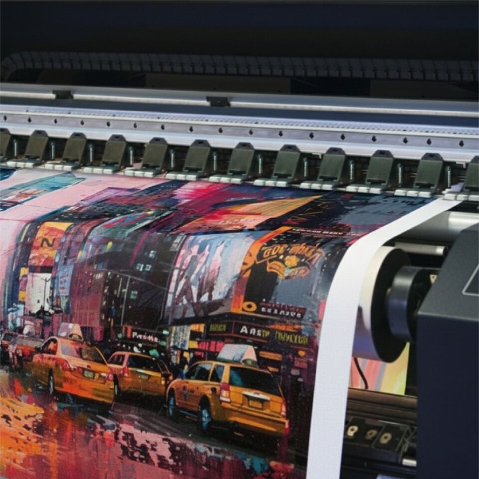 Polyester Kanvas Baskı Parlak 220gr