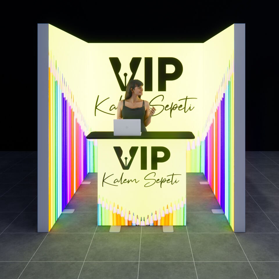 2x2m h225cm Lightbox U Stand