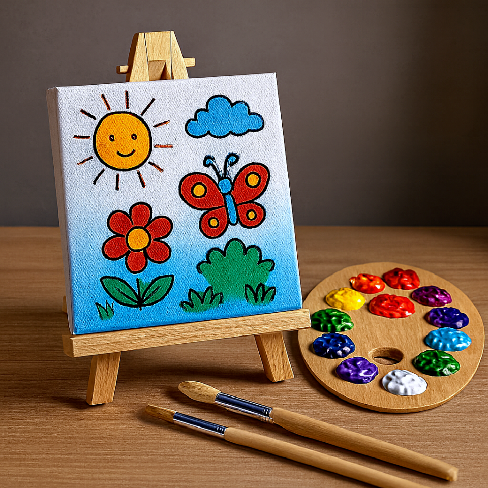 Boyama Kanvas Baskı Mat 160gr