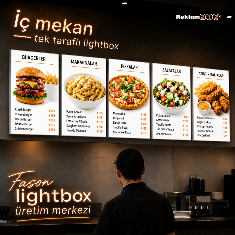 İç Mekan Tek Taraflı Lightbox