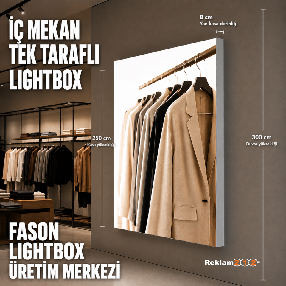 İç Mekan Tek Taraflı Lightbox