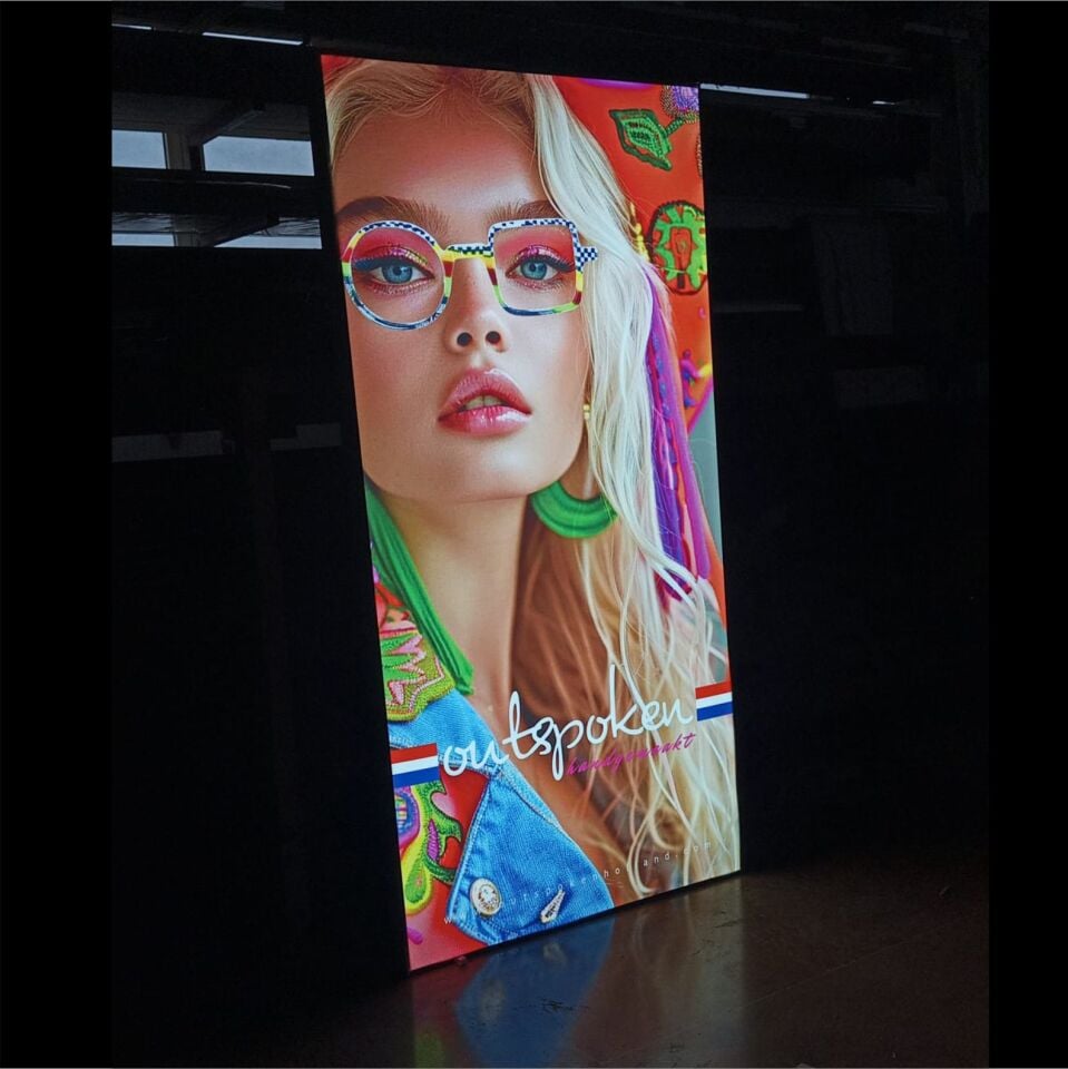 5cm Tek Taraflı Lightbox