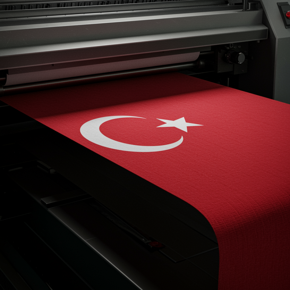 Raşel Kumaş Baskı 90gr -  Fikseli