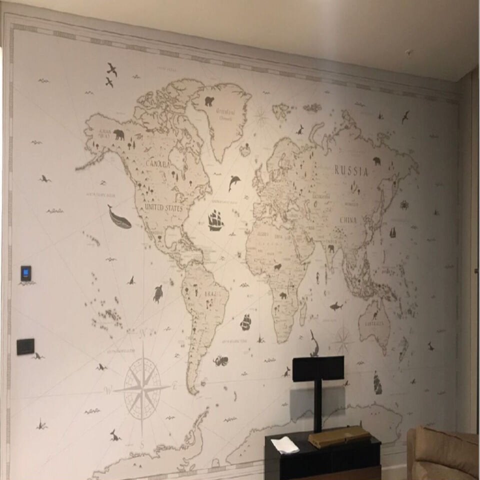 Dokulu Duvar Kağıdı Baskı 250gr