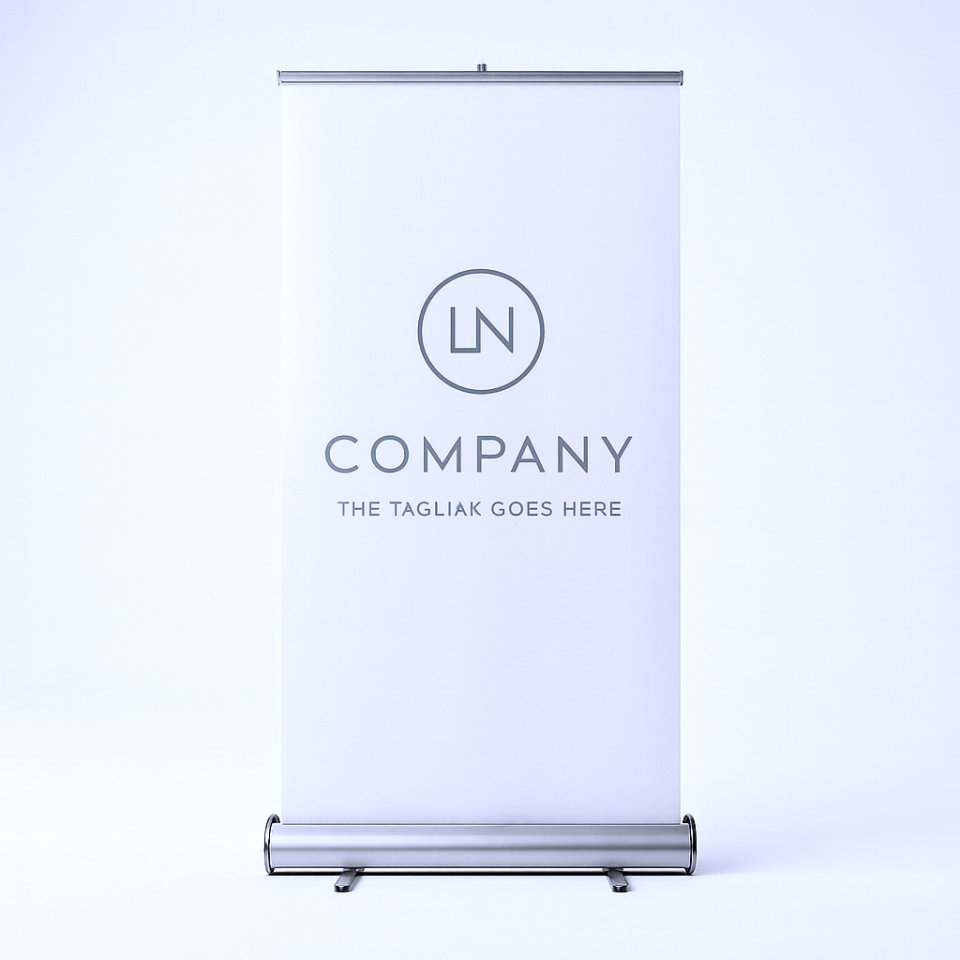 Roll-up banner 85x200 cm