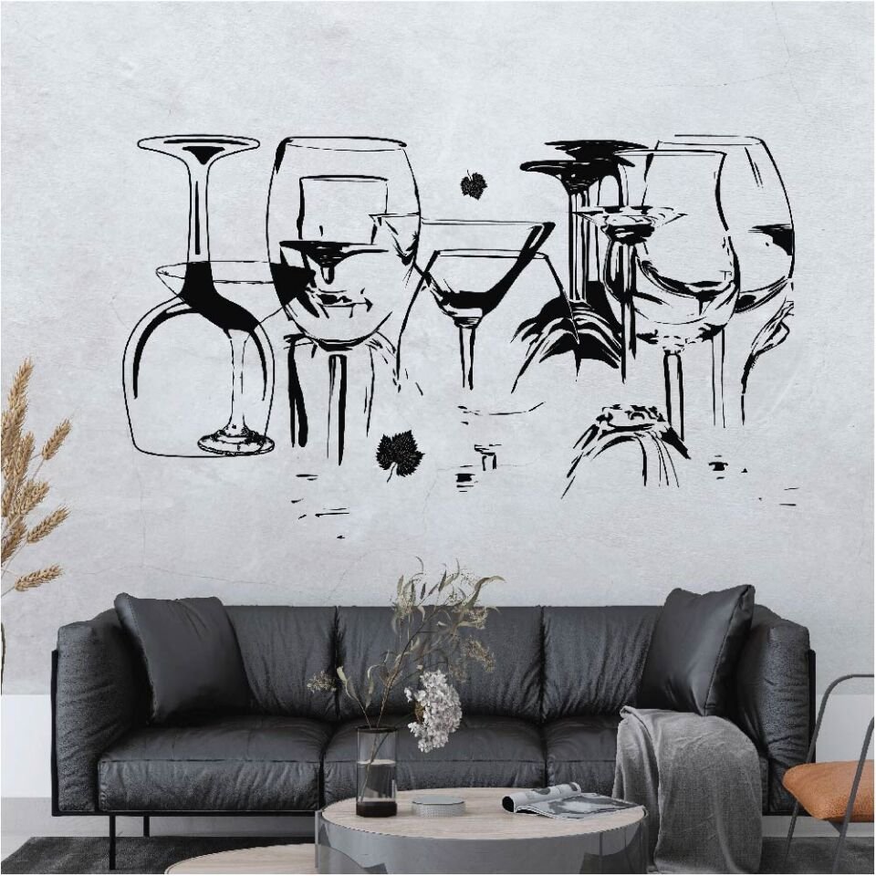 Şarap Kadehleri Duvar Kağıdı