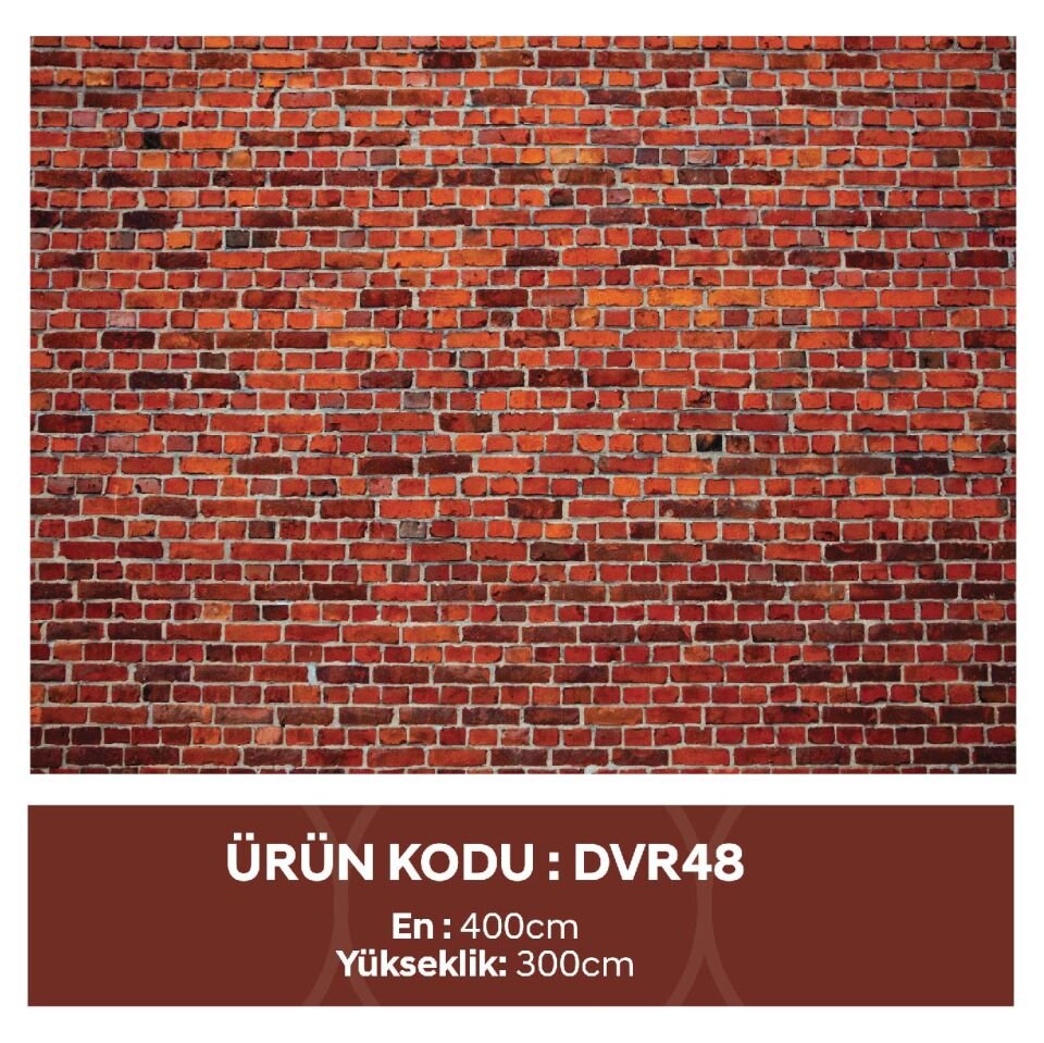 Taş Tuğla Deseni Duvar Kağıdı