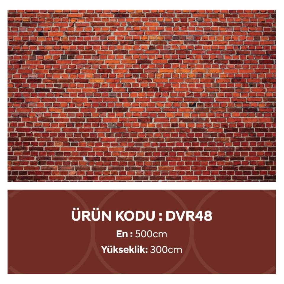Taş Tuğla Deseni Duvar Kağıdı