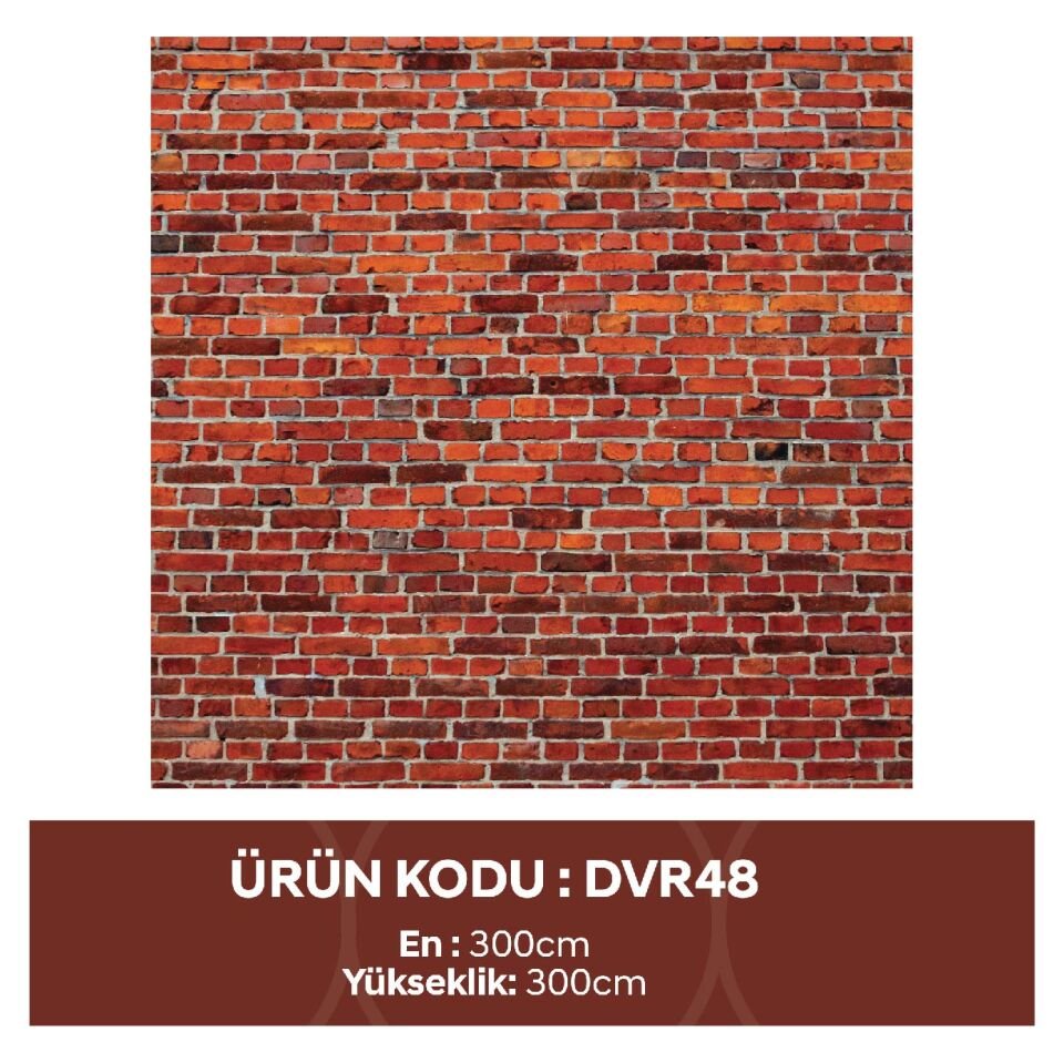 Taş Tuğla Deseni Duvar Kağıdı