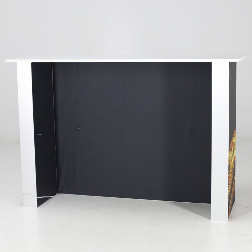 Raflı Banko Lightbox 160x50xh110cm
