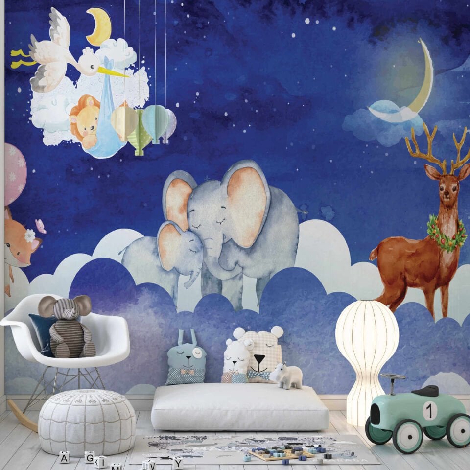 Gökyüzü ve Hayvanlar Duvar Kağıdı