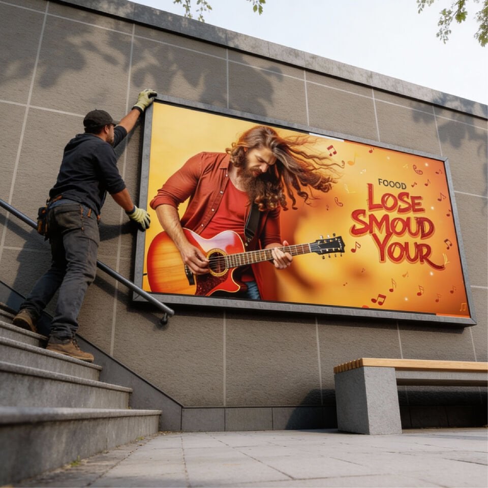 Billboard Blueback Kağıt