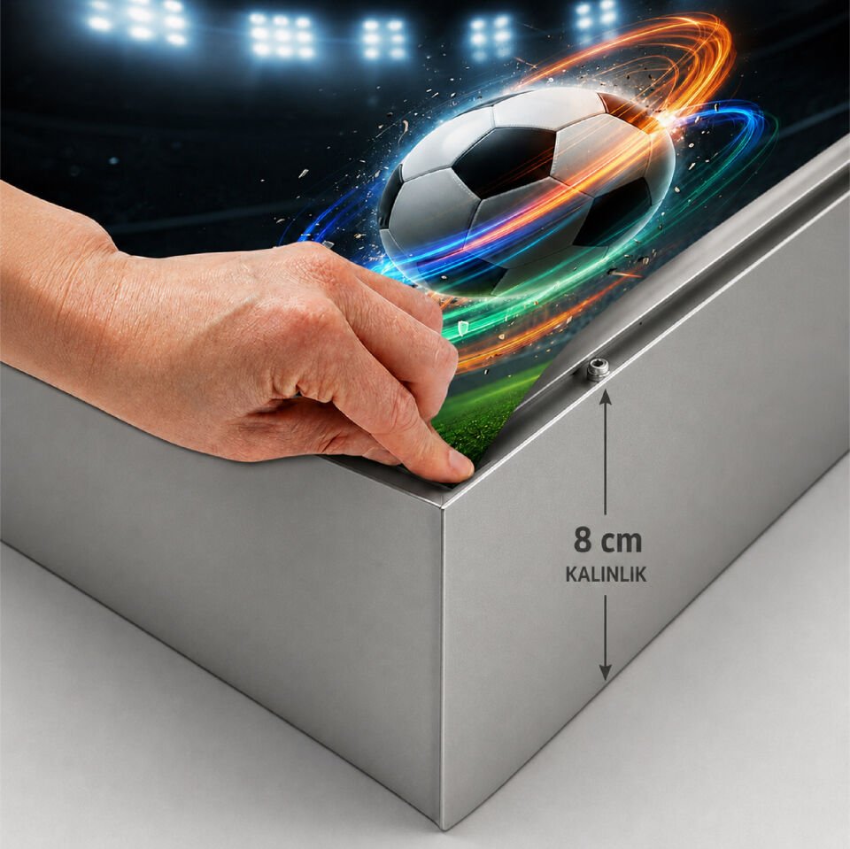 8 cm Tek Taraflı Lightbox