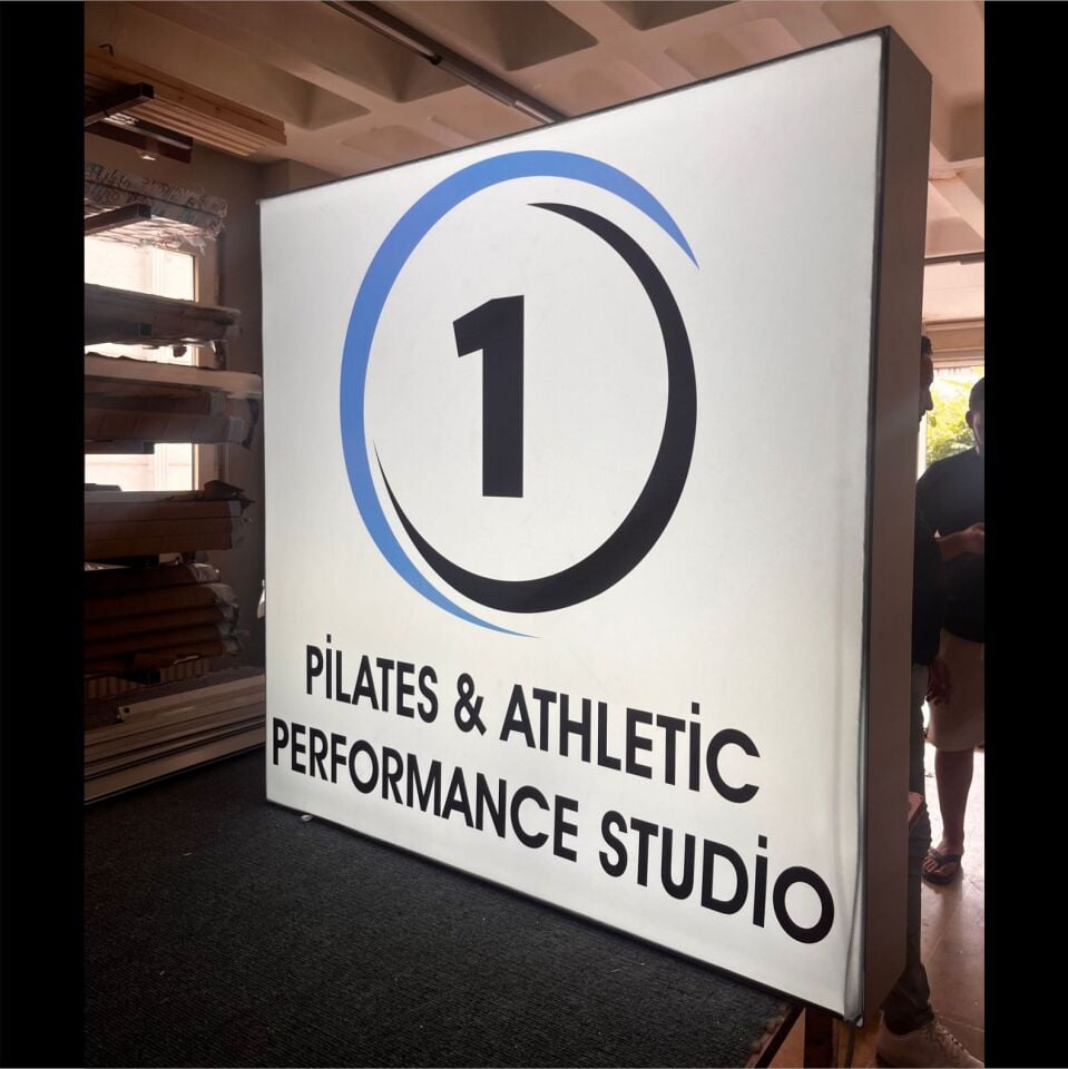 8 cm Tek Taraflı Lightbox