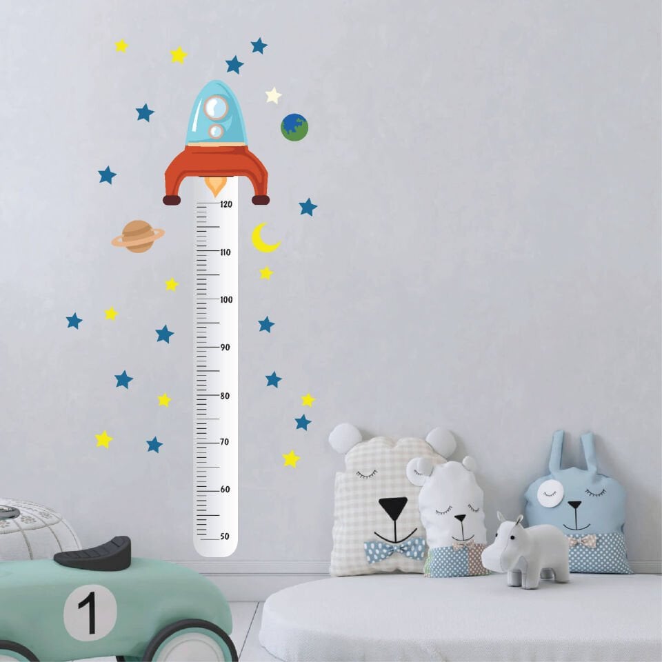 Uzay Boy Ölçer Sticker