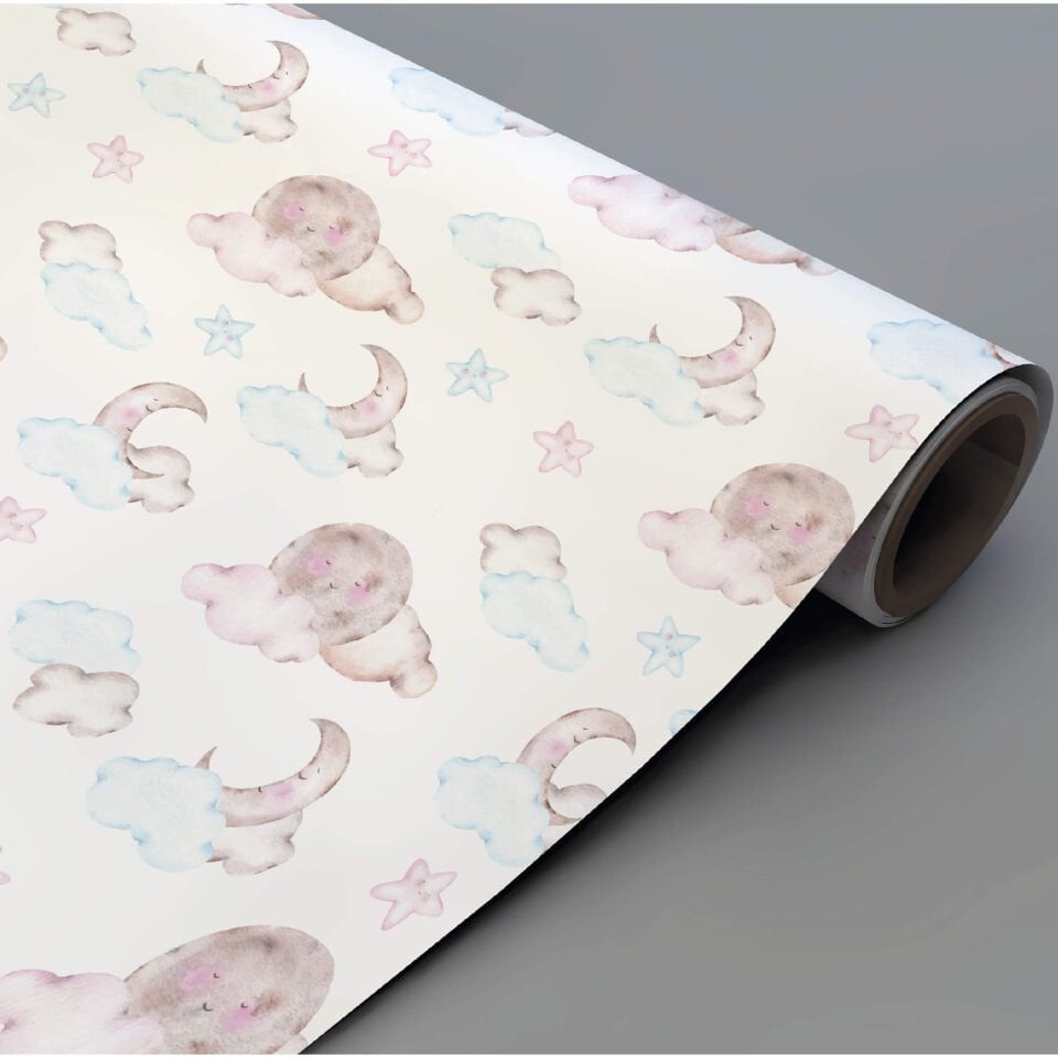 Uyuyan Ay Duvar Kağıdı