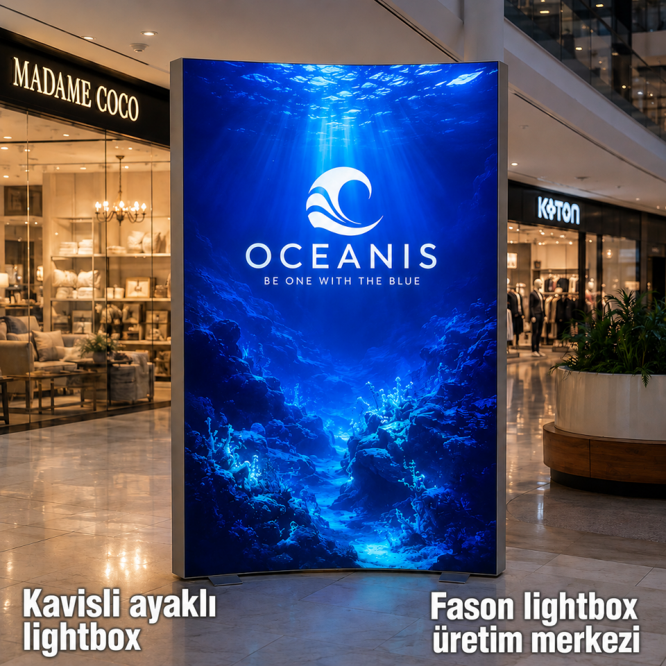 Kavisli Ayaklı Lightbox