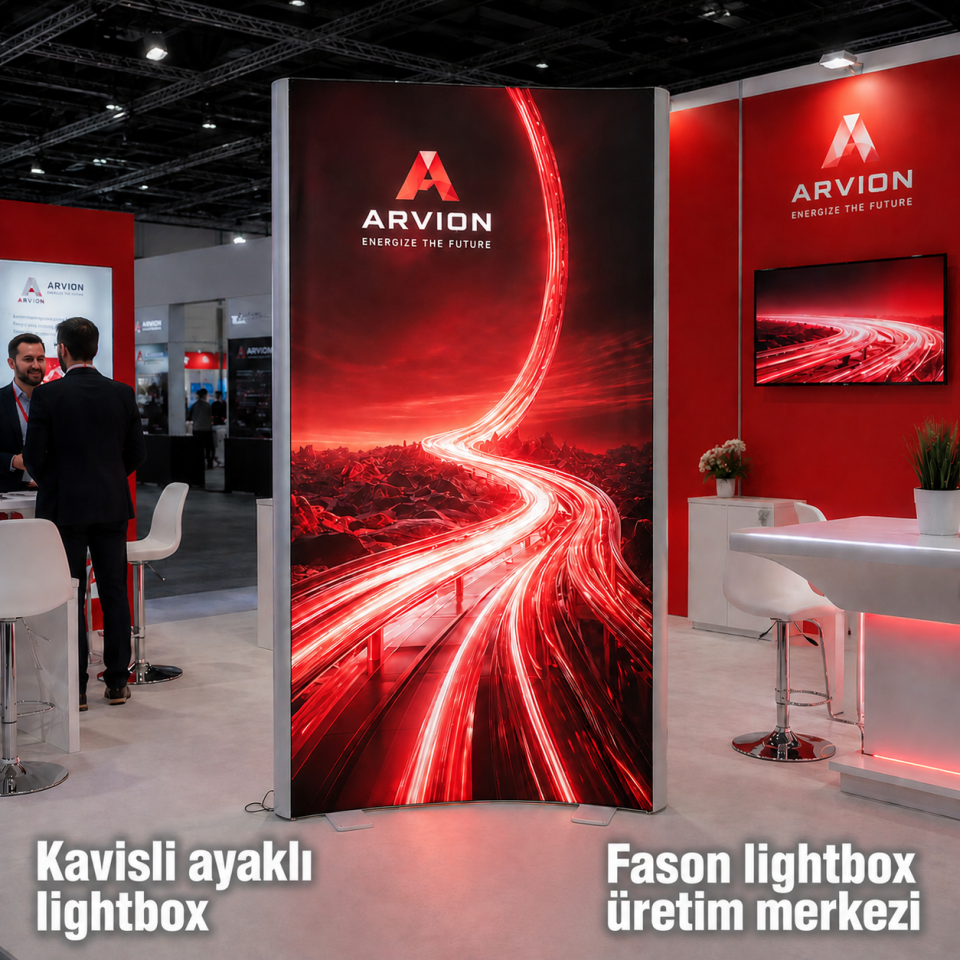 Kavisli Ayaklı Lightbox